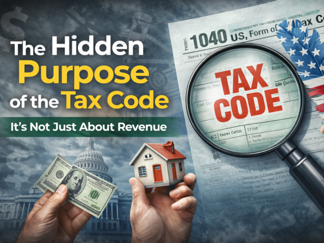 The Hidden Purpose of the Tax Code: It’s Not Just About Revenue
