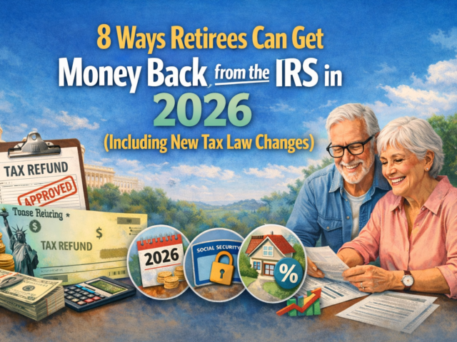 8 Ways Retirees Can Get Money Back from the IRS in 2026