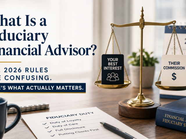 What Is a Fiduciary Financial Advisor? The 2026 Rules Are Confusing. Here’s What Actually Matters.