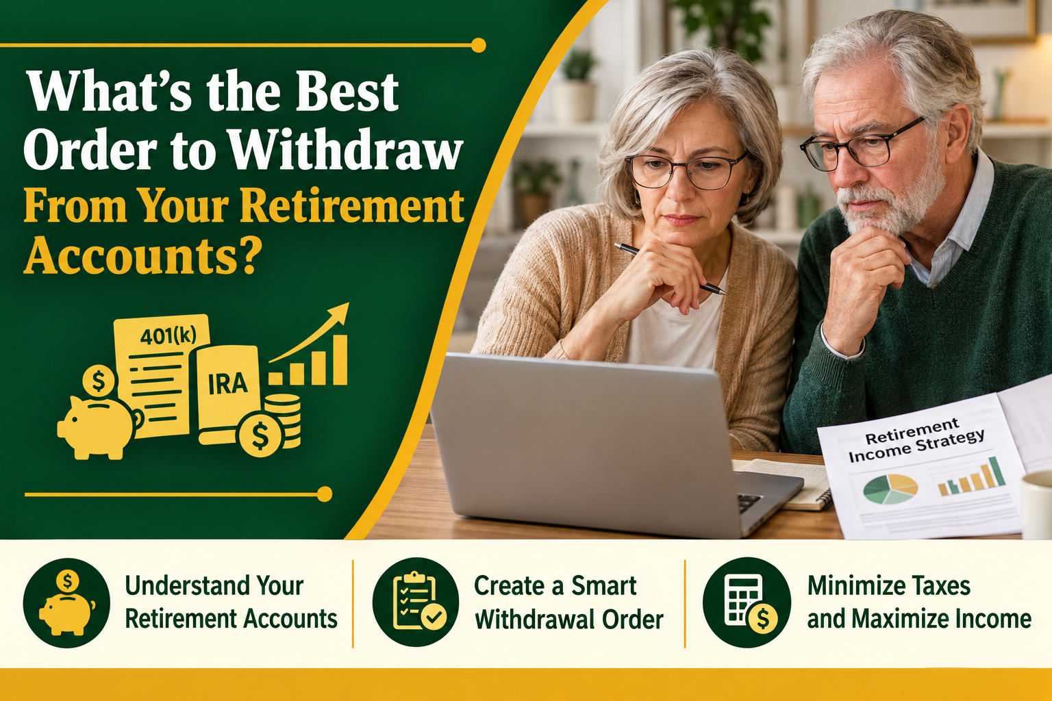 What’s the Best Order to Withdraw From Your Retirement Accounts?