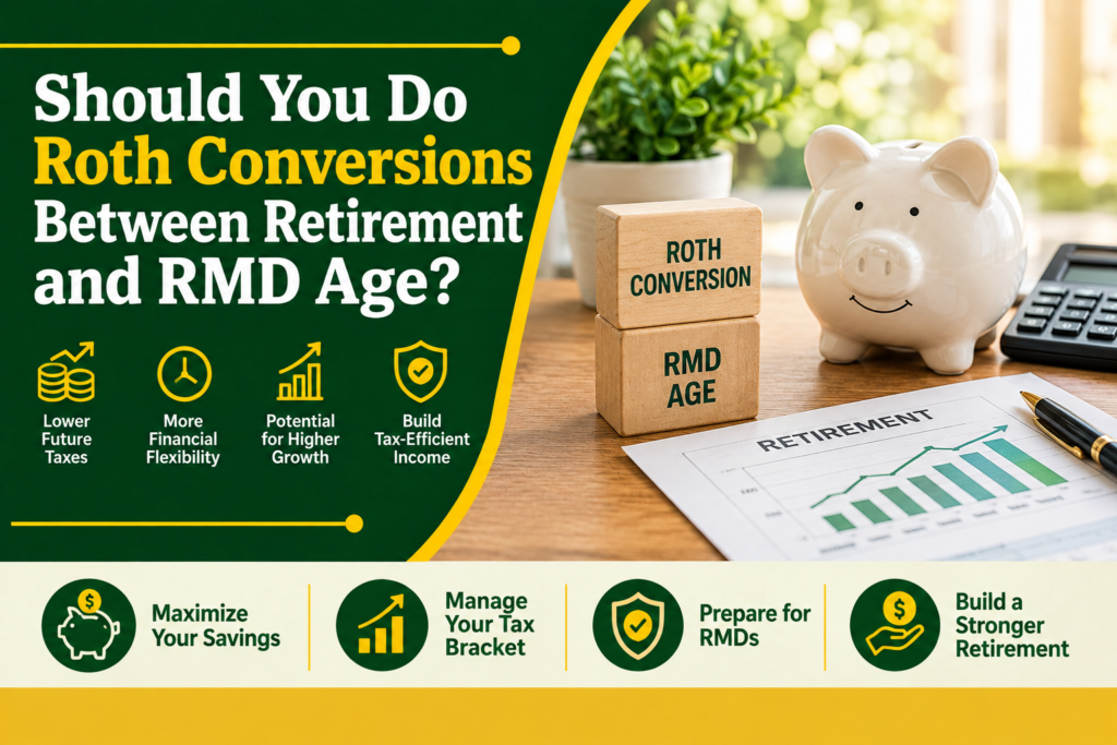 Should you do Roth conversions between retirement and RMD age?